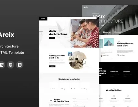 Arcix – Architecture HTML Template