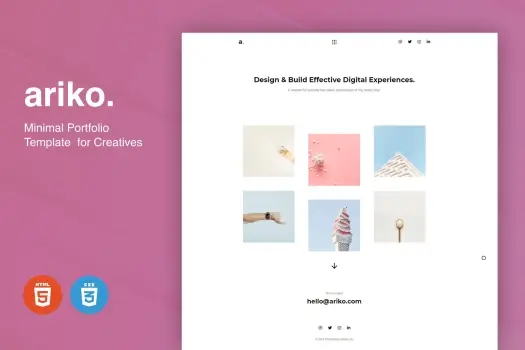 ariko-minimal-portfolio-template-for-creatives-khoplugin.com ariko minimal portfolio template for creatives khoplugin.com