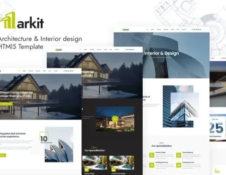 Arkit – Architecture & Interior HTML Template