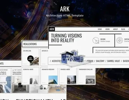 Arku – Architecture HTML Template
