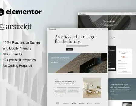 ArsiteKit – Architecture & Construction Elementor Pro Template Kit