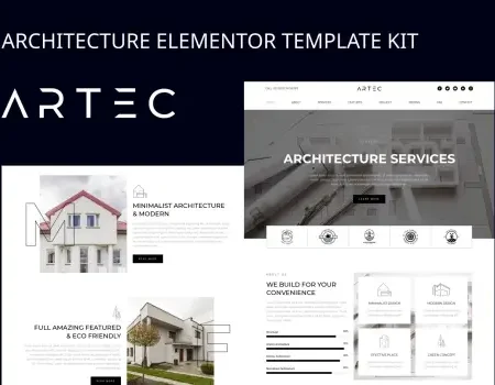Artec – Architecture Elementor Template Kit
