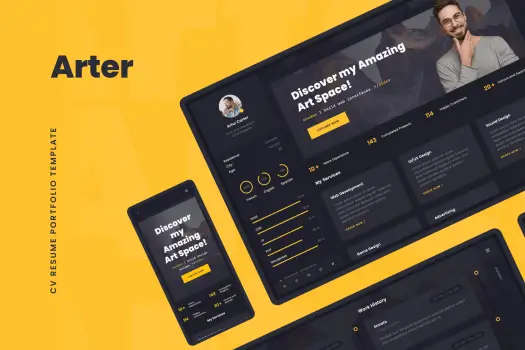 arter-cv-resume-portfolio-template-khoplugin.com arter cv resume portfolio template khoplugin.com