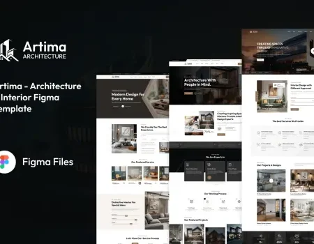 Artima – Modern Architecture & Interior Figma