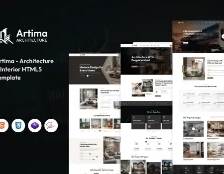 Artima – Modern Architecture & Interior HTML5