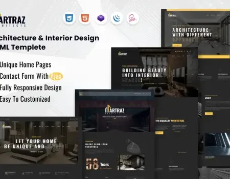 Artraz – Architecture & Interior Design HTML