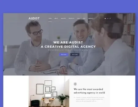 Audist – Modern Portfolio HTML5 Template