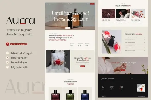 aurra-perfume-and-fragrance-elementor-template-kit-khoplugin.com aurra perfume and fragrance elementor template kit khoplugin.com