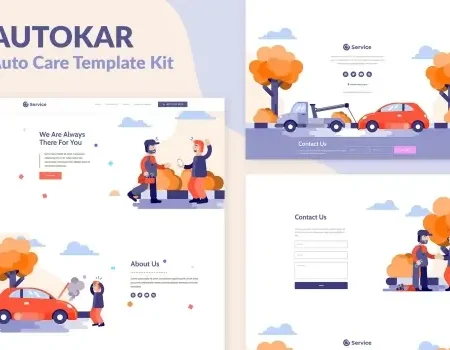 Autokar – Auto Care Elementor Template Kit
