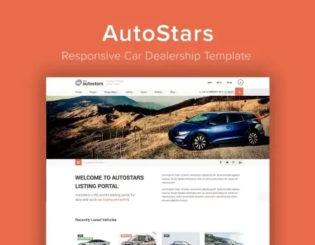 AutoStars – Responsive Car Dealership Template