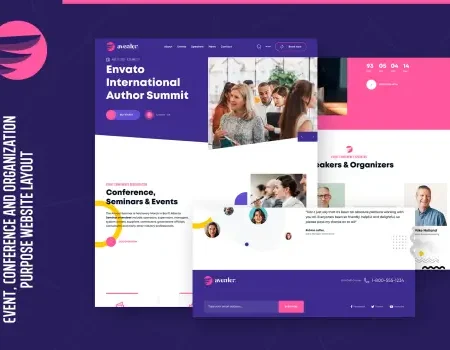 Aventer | Conferences & Events HTML Template
