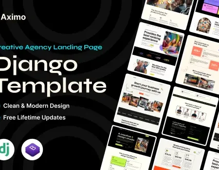 Aximo – Django 5 – Creative Agency Template