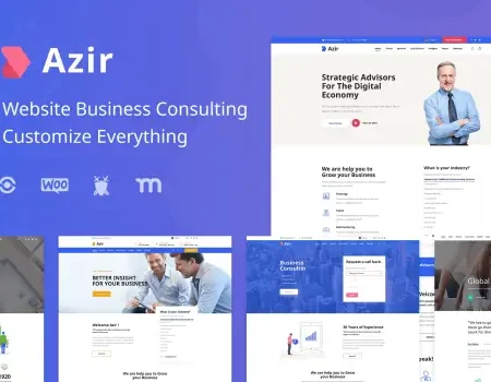 Azir | Consulting Finance HTML5 Template