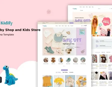 Baby Shop and Kids Store Figma Template