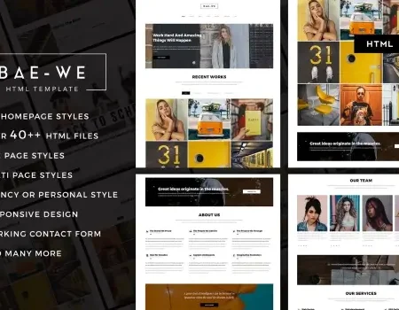 Baewe | Site Templates