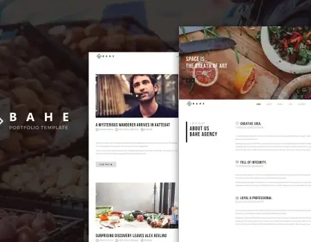 Bahe | Site Templates
