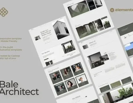 Bale – Architect Elementor Template Kit