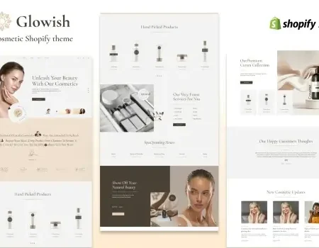 Glowish – Beauty Store Shopify Theme