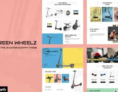 GreenWheelz – Single Product Shop Shopify OS 2.0