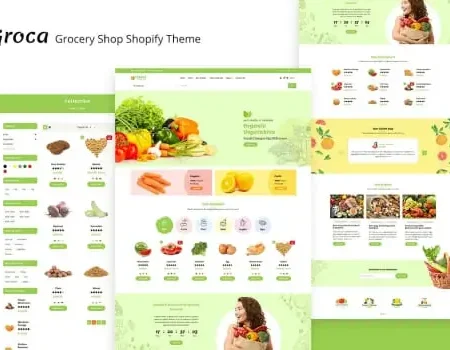 Groca – Grocery, Supermarket Shopify Theme