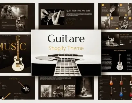 Guitare – Instruments, Music Store Shopify Theme