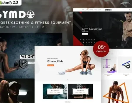 Gymdo – Sports Clothing & Fitness Equipment | Shopify Theme