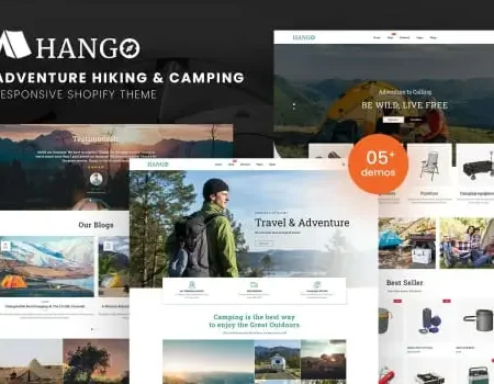 Hango – Adventure Store Hiking & Camping Shopify