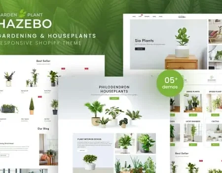 Hazebo – Gardening & Houseplants Shopify Theme