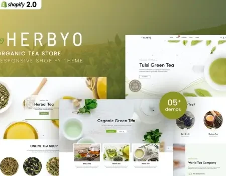 Herbyo – Organic Tea Store Shopify Theme