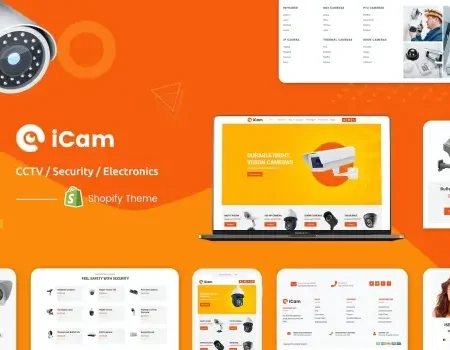 iCam | CCTV / Security / Electronics Shopify Store