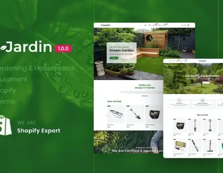 Jardin – Gardening & Houseplants Equipment Shopify