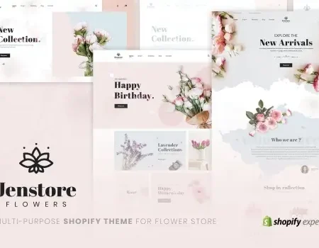 JenStore | Multi-Purpose Shopify Theme for Flower