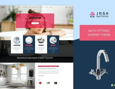 Joga | Bath Fittings Shopify Theme