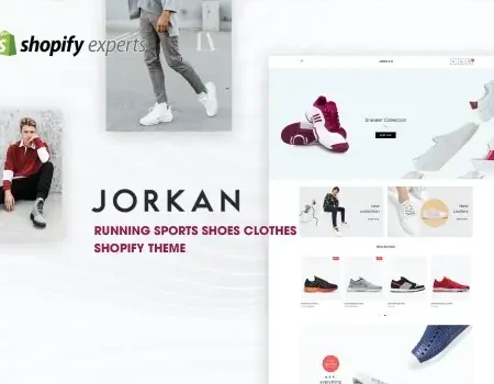 Jorkan – Running Shoes Clothes Shopify Theme