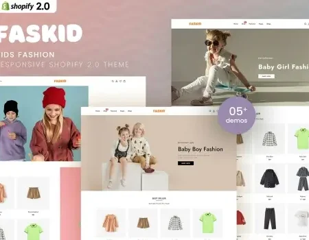 Kasfid – Kids Fashion Responsive Shopify 2.0 Theme