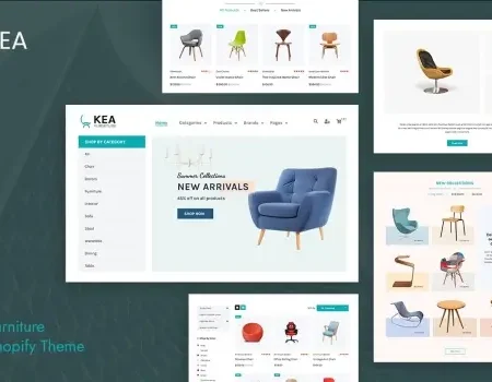 Kea – eCommerce Interior, Furniture Shopify Theme