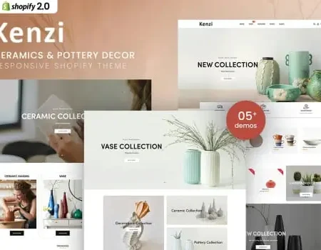 Kenzi – Ceramics & Pottery Decor Shopify Theme