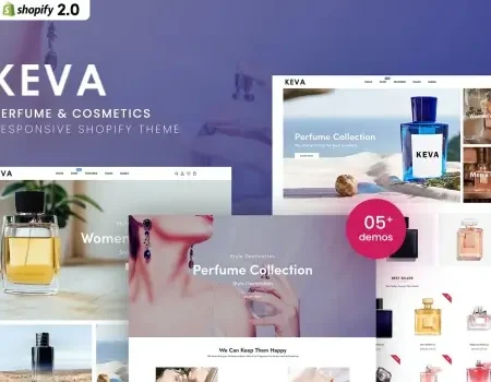 Keva – Perfume And Cosmetics Shopify Theme