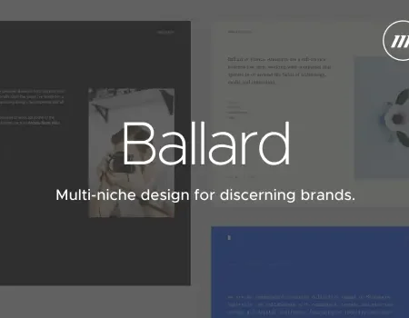 Ballard | CV, Agency, Law & Restaurant Template