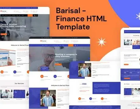 Barisal – Finance HTML Template