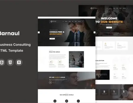 Barnaul – Business Consulting HTML Template