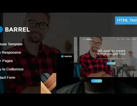 Barrel – Multiuse HTML Template
