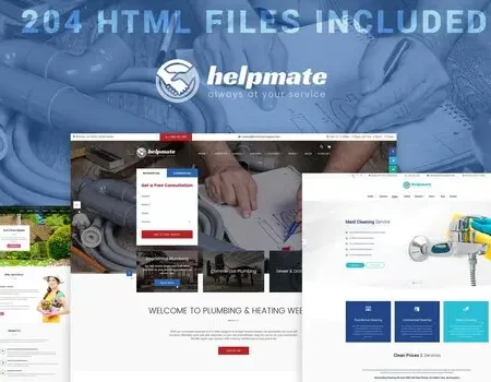Beauty & Construction Services HTML Template
