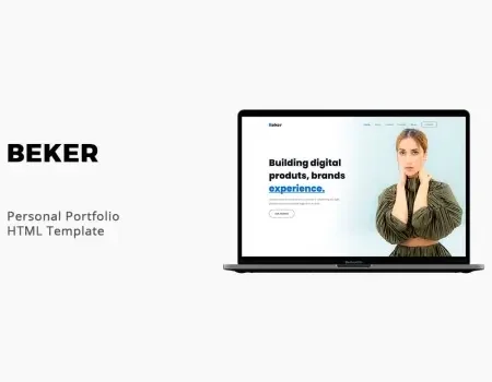 Beker – Personal Portfolio Template