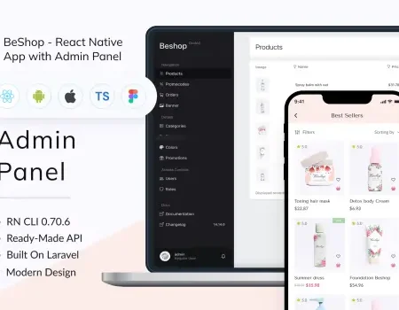 BeShop – Beauty Store App with Backend