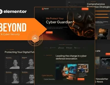 Beyond – IT & Cyber Security Elementor Template Kit