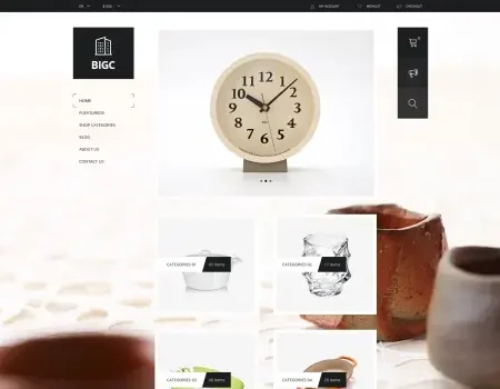Big Shop – Responsive HTML Template