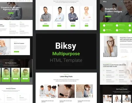 Biksy | Business HTML5 Template