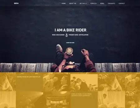BIRVA – Responsive Portfolio Template