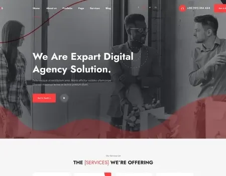 Bixos – Business & Digital Agency HTML Template